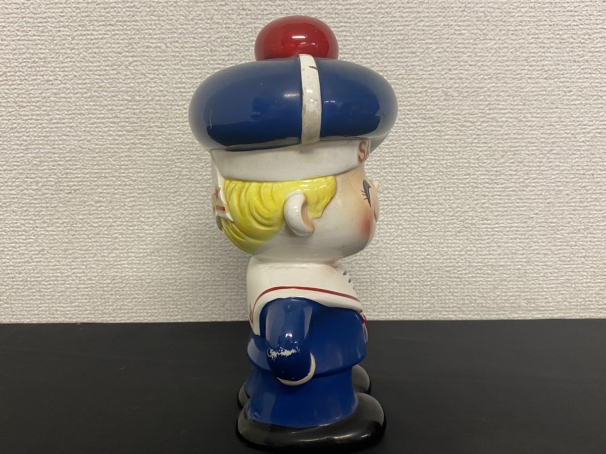 内藤ルネ RUNE 陶器製 PARIS⁄水兵 OM316 RUNE貯金箱 貯金箱