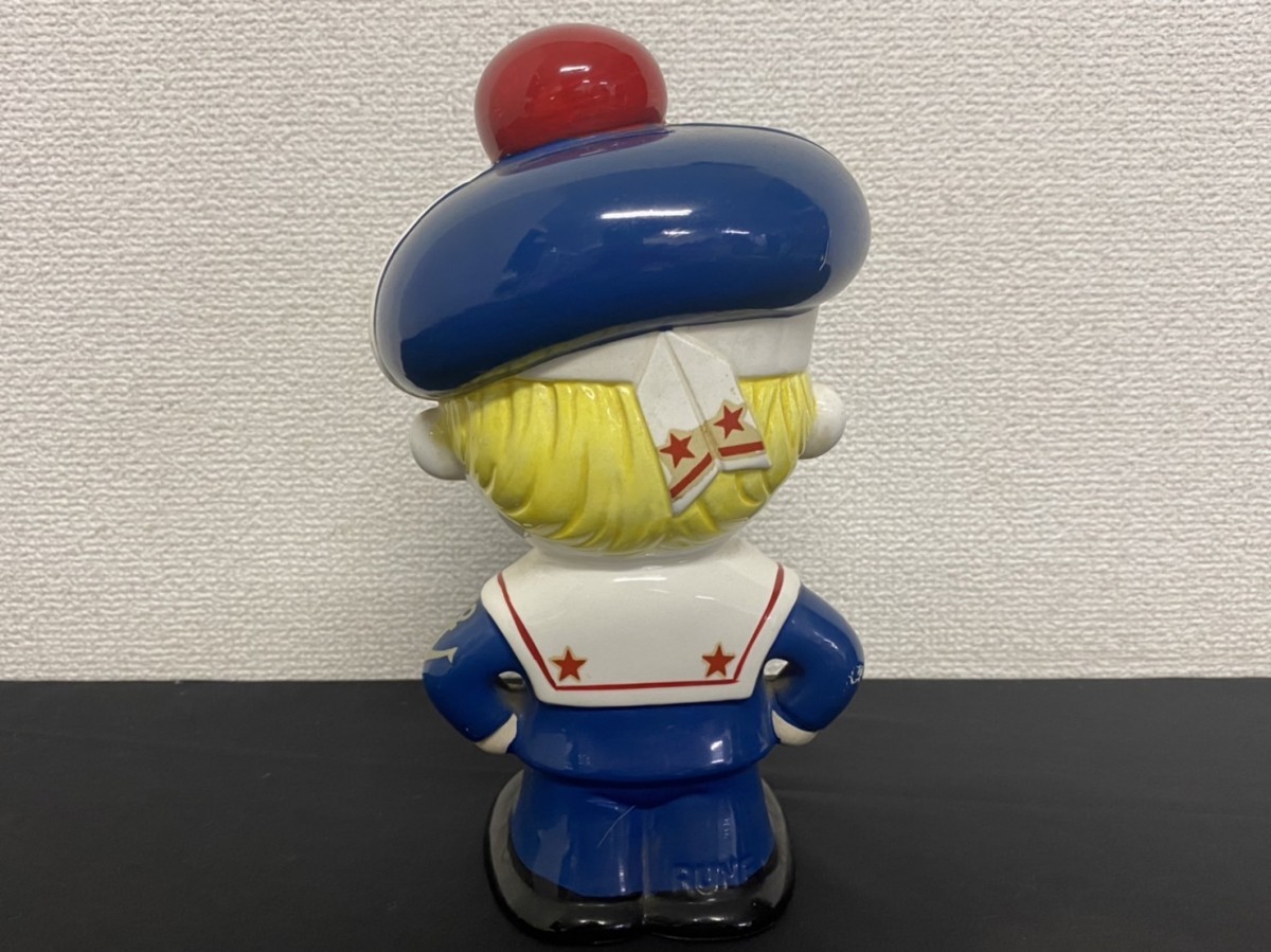 内藤ルネ RUNE 陶器製 PARIS⁄水兵 OM316 RUNE貯金箱 貯金箱