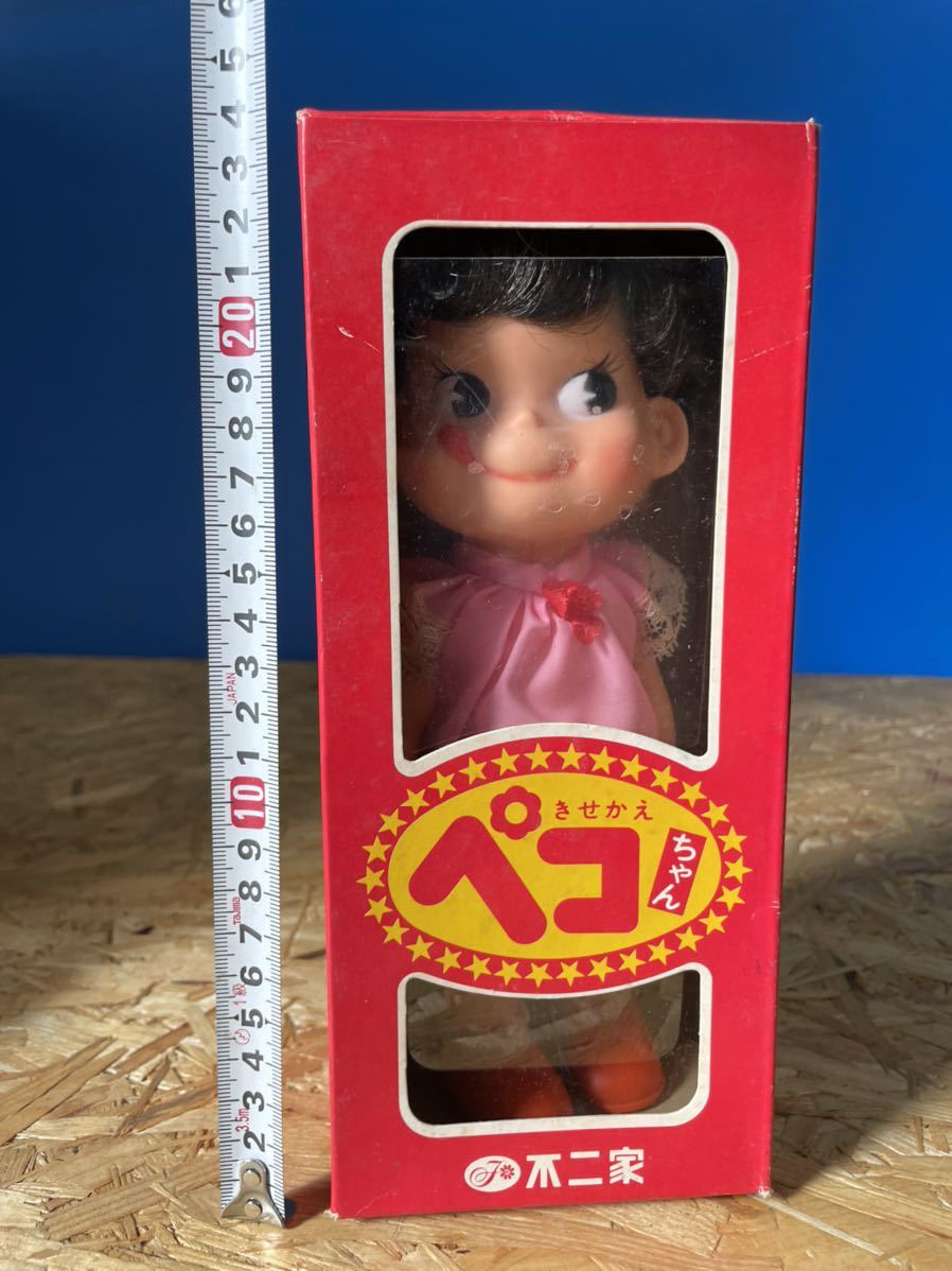 ペコちゃん きせかえペコちゃん 不二家 FK-7K moJAPAN ソフビ人形