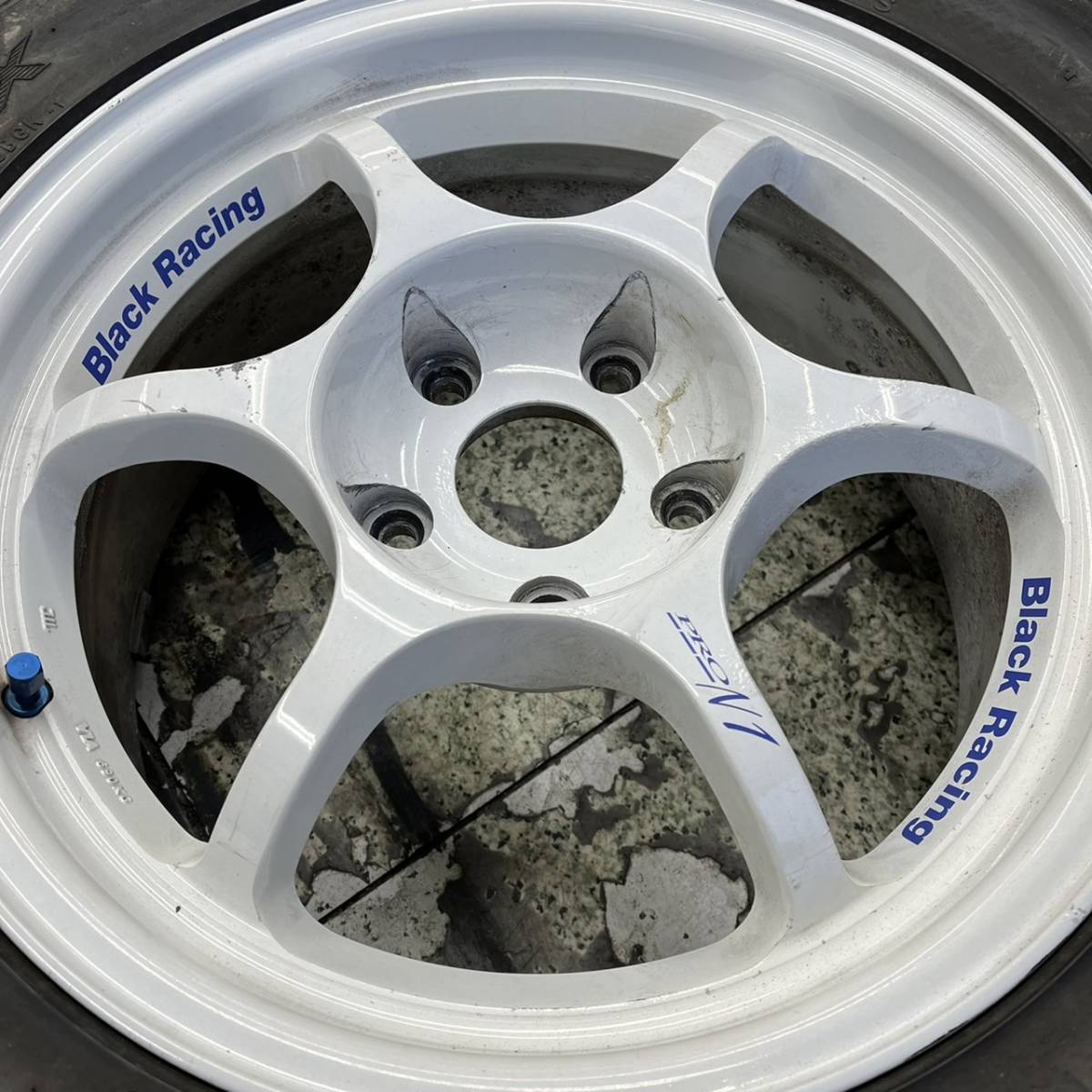希少ブラックレーシング PRO-N1⭐︎PCD100 6J +30 レアサイズ
