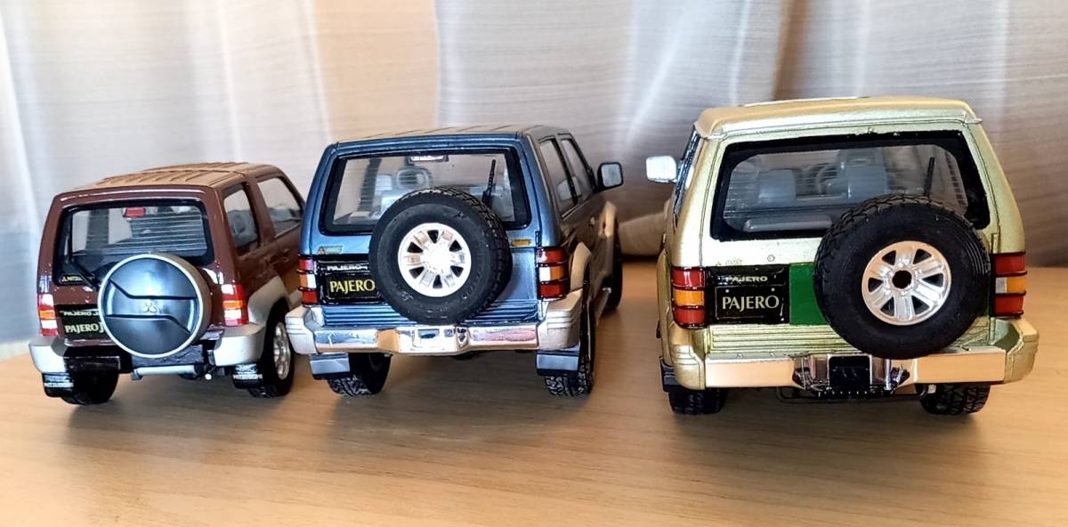 3台セット パジェロ3兄弟セット】MITUBISHI PAJERO パジェロ ロング  