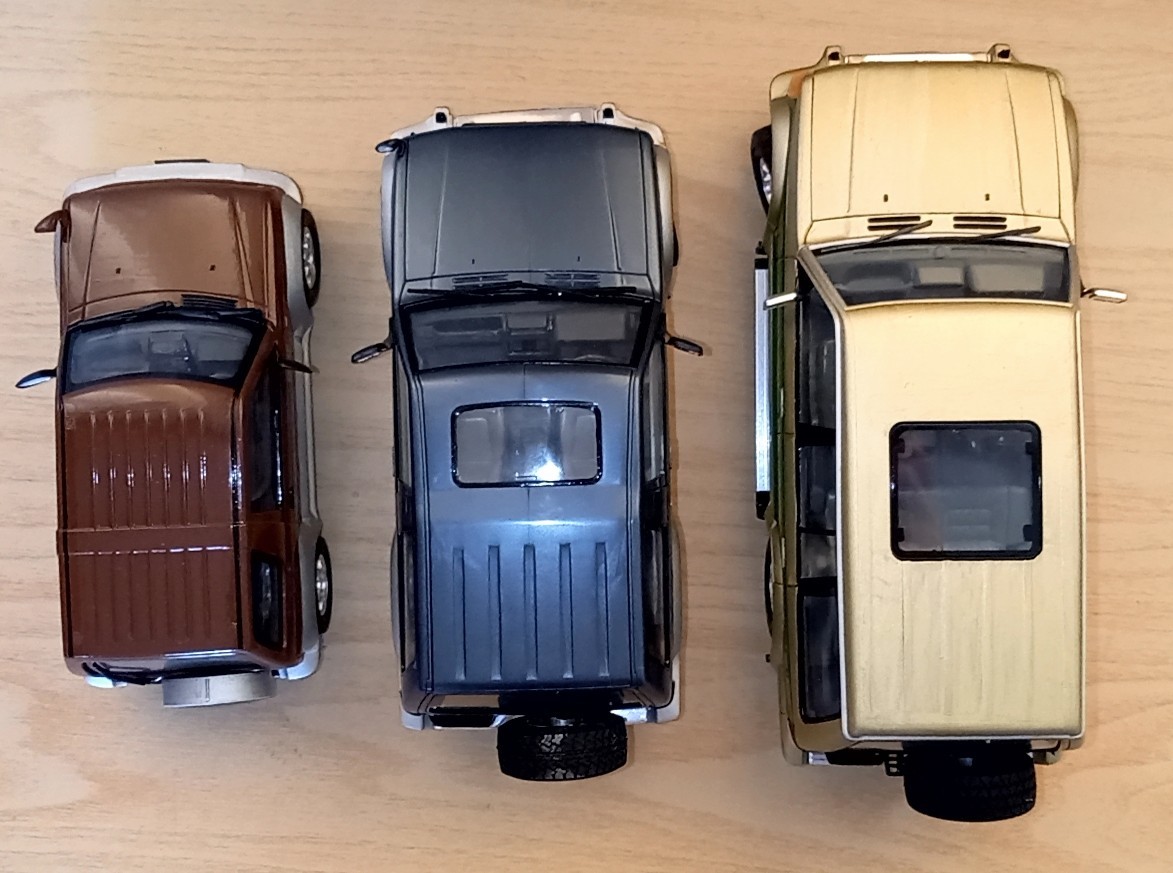 3台セット パジェロ3兄弟セット】MITUBISHI PAJERO パジェロ ロング  