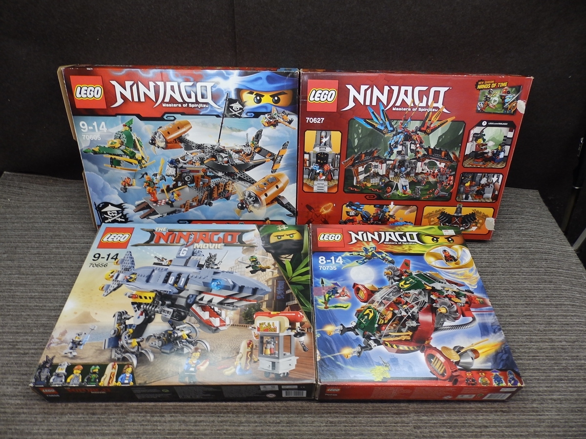 ☆お11-646 LEGO レゴ ニンジャゴー 4セット 70605/70627/70656/70735  