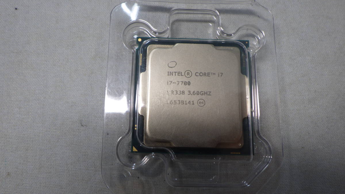 ■INTEL/CPU■インテル Core i7-7700 プロセッサー 3.6-4.2GHz■中古■　★即決★