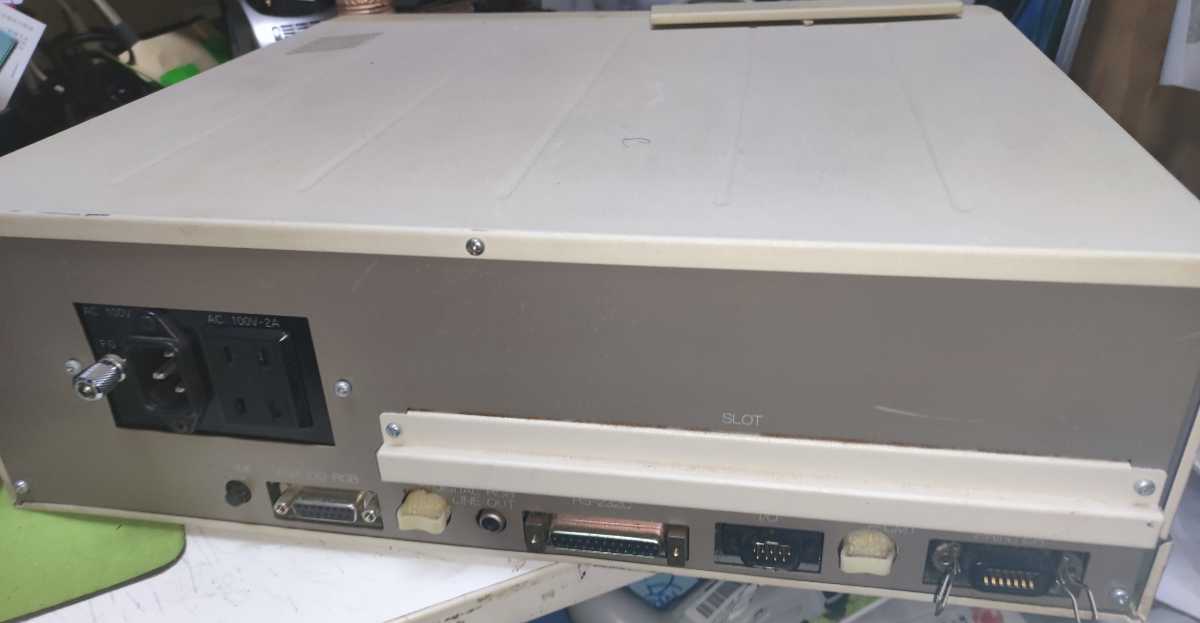 NEC PC-8801mkII FR 本体 ジャンク品 NEC PC-8801mkII FR 本体のみ ジャンク品