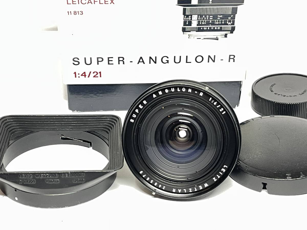 希少な元箱付き ライカ SUPER-ANGULON-R 21mm F4 2-CAM 21mm F4 ライカ