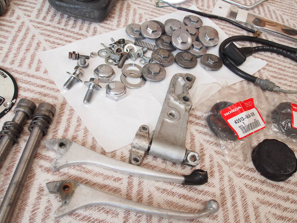 ホンダ CB400F CB400Four ヨンフォア 純正ヘッドライト・テールランプ