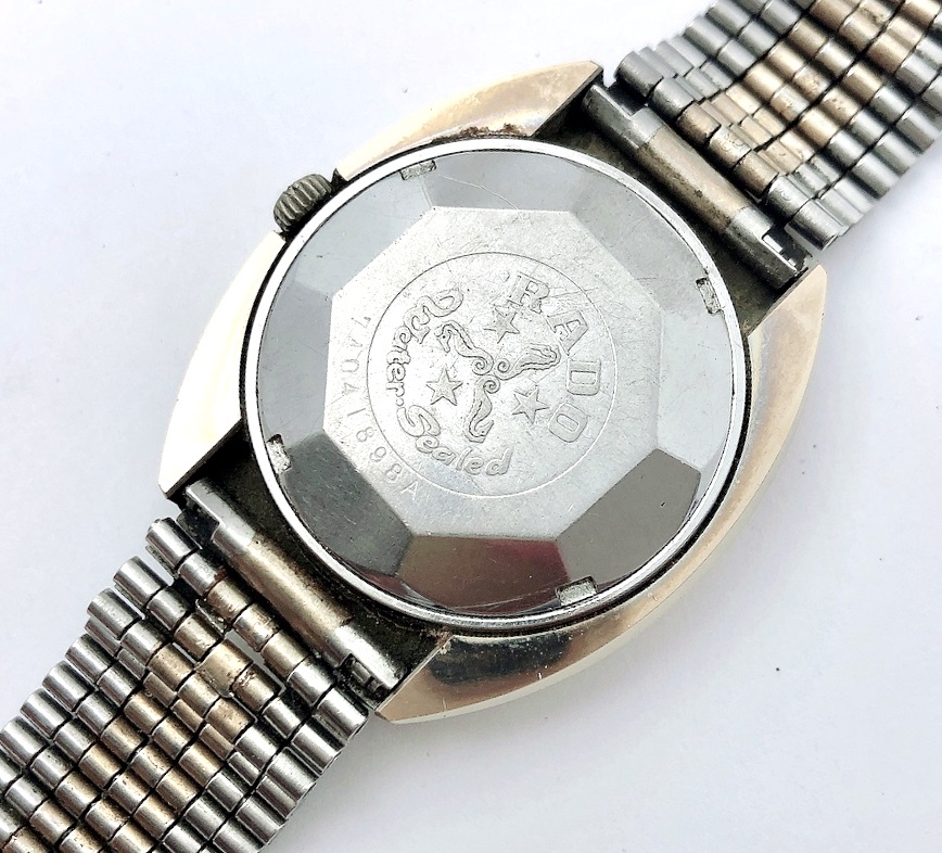 WH-8618』RADO ラドー☆BALBOA 超硬ケース☆メンズウォッチ ラドー