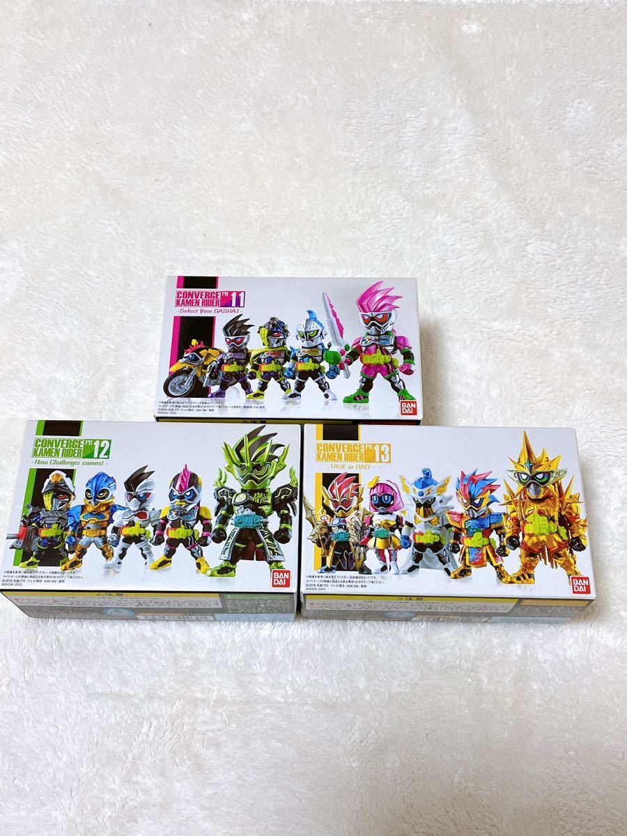 【100%新品，送料無料】 仮面ライダーコンバージ プレミアムバンダイ限定 PB11 PB12 PB13 セット エグゼイド(食玩、おまけ)｜売買されたオークション情報、yahooの商品情報をアーカイブ公開 - オークファン その他