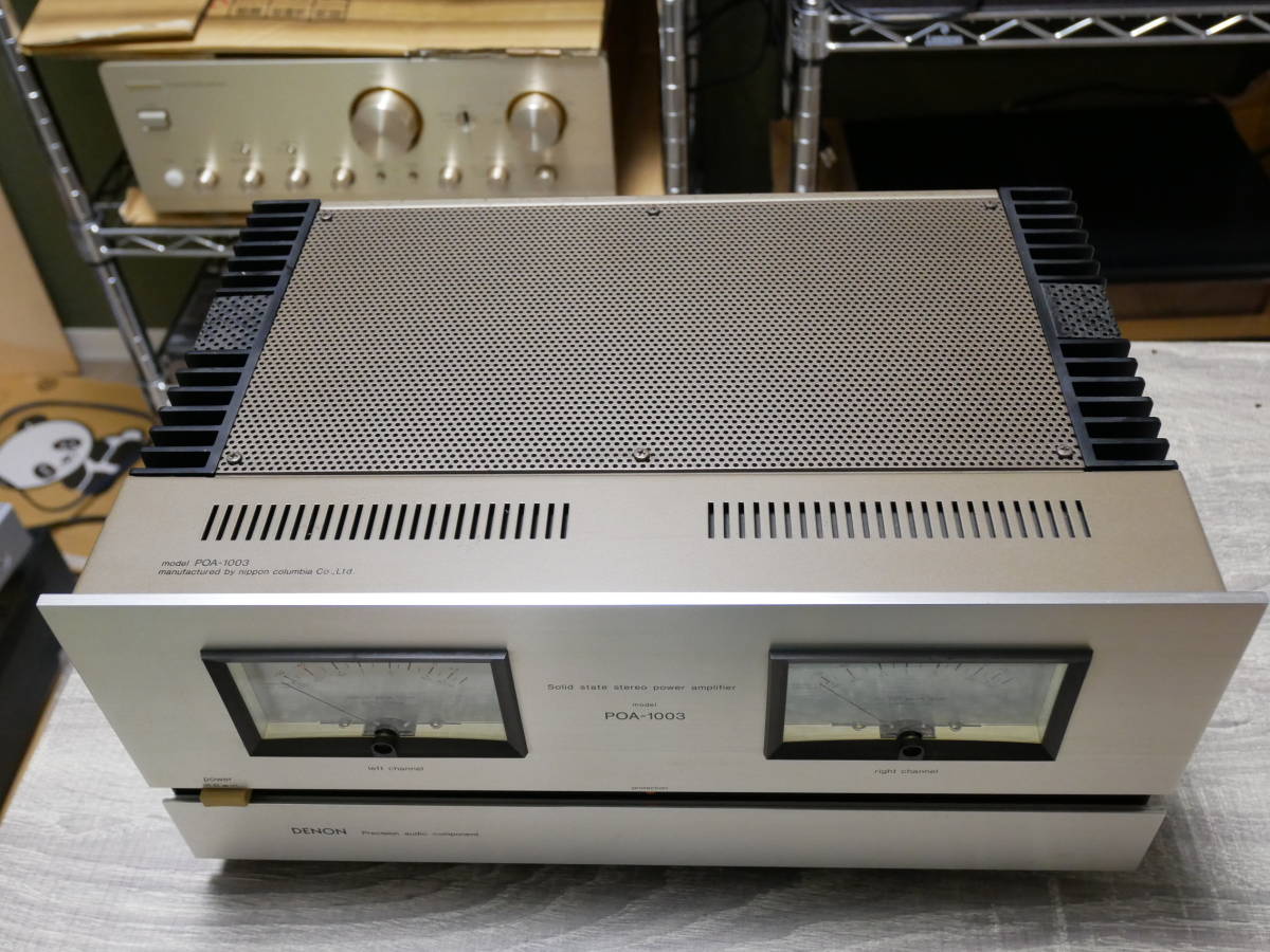 DENON POA-1003 ステレオパワーアンプ