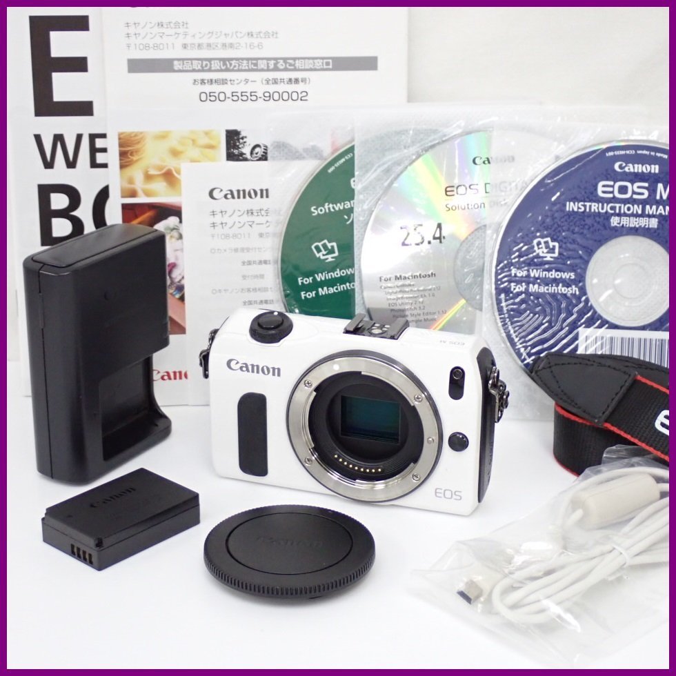 ○Canon/キャノン EOS M ミラーレス一眼 デジタルカメラ ボディ