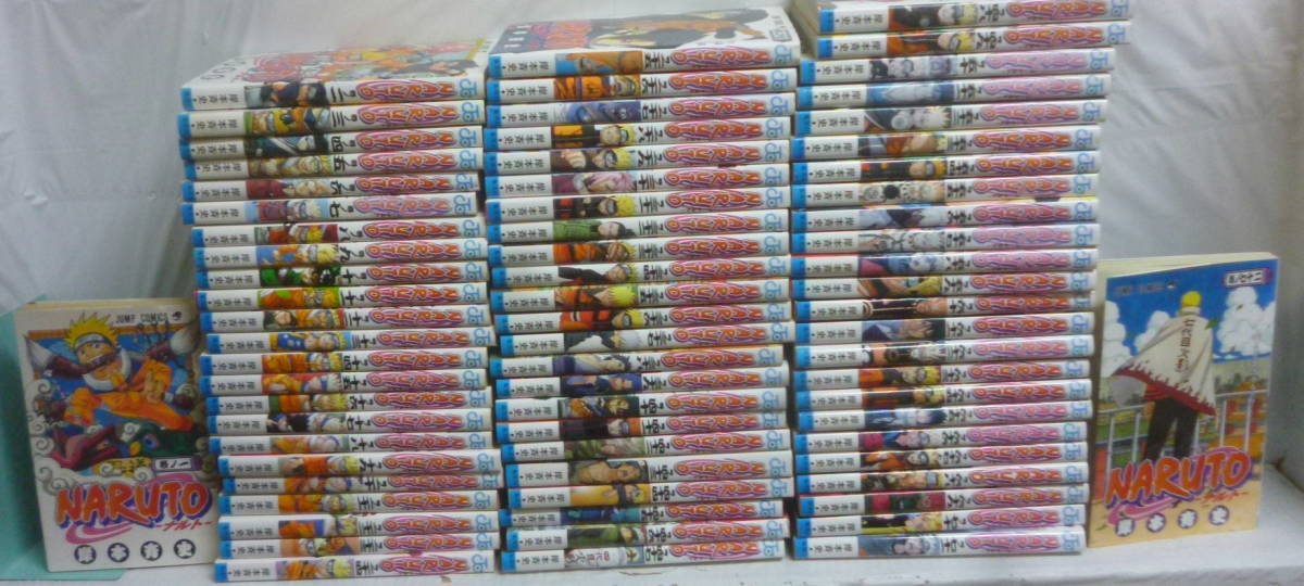 初版多数】ナルト 全巻セット 72巻 岸本斉史 ジャンプコミックス