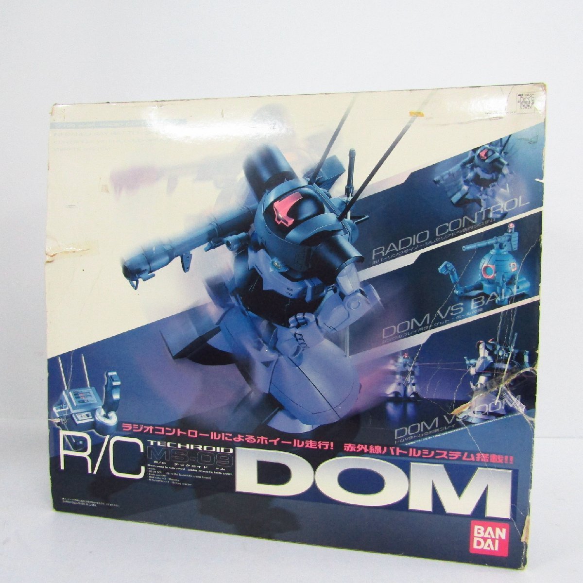 MS-09 R⁄C ドム テックロイド ラジコン TECHROID バンダイ DOM ドム
