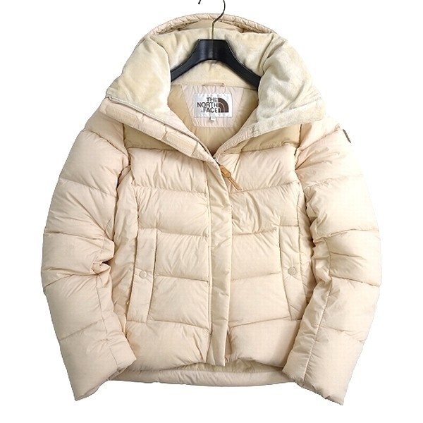 THE NORTH FACE ノースフェイス 定価2.9万 軽量 高保温 ナイロン100％ PREMIUM GOOS DOWN ダウンジャケット F81 BEI 85/M▲043▼bus7881c