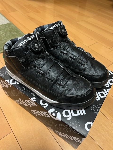 gravis golf ゴルフシューズ ブラック 27.0センチ グラビス ゴルフシューズ ブラック スポーツ別 シューズ（男性用