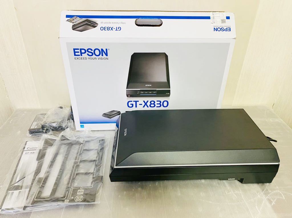 【人気定番，送料無料】 EPSON エプソン GT-X830 フラットベッドスキャナー 完品(フラットベッドスキャナ)｜売買されたオークション情報、yahooの商品情報をアーカイブ公開 - オークファン フラットベッドスキャナ