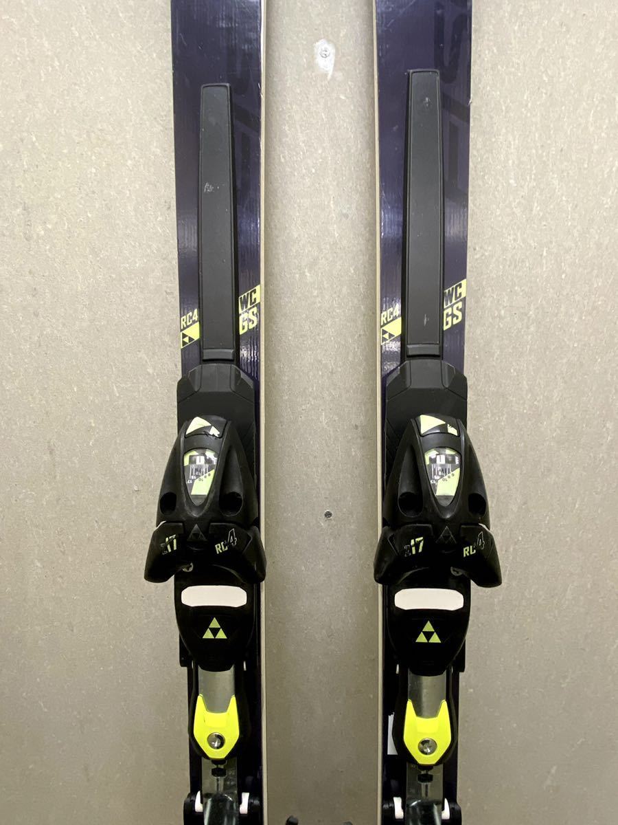スキー FISCHER RC4 WC SL CURV BOOSTER 165 名機】FISCHER RC4 W. C. CURV BOOSTER MASTERS 188cm R 25 + RC Z17