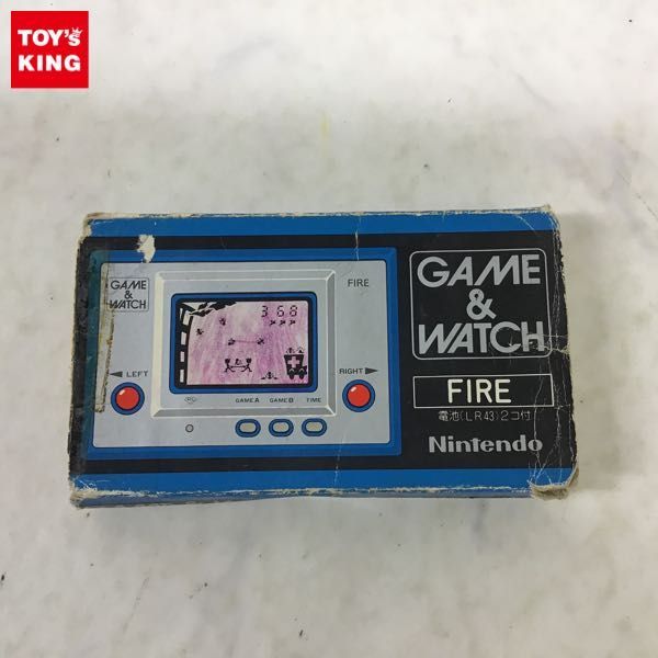  1円〜 Nintendo ゲーム&ウォッチ RC-04 FIRE(ゲームウォッチ)｜売買されたオークション情報、yahooの商品情報をアーカイブ公開 - オークファン ゲームウォッチ