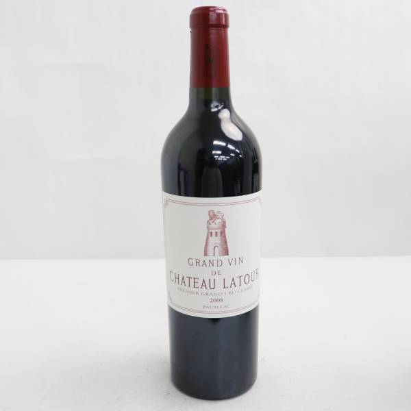 CHATEAU LATOUR（シャトー ラトゥール）2008 13.5％ 750ml ※裏ラベル