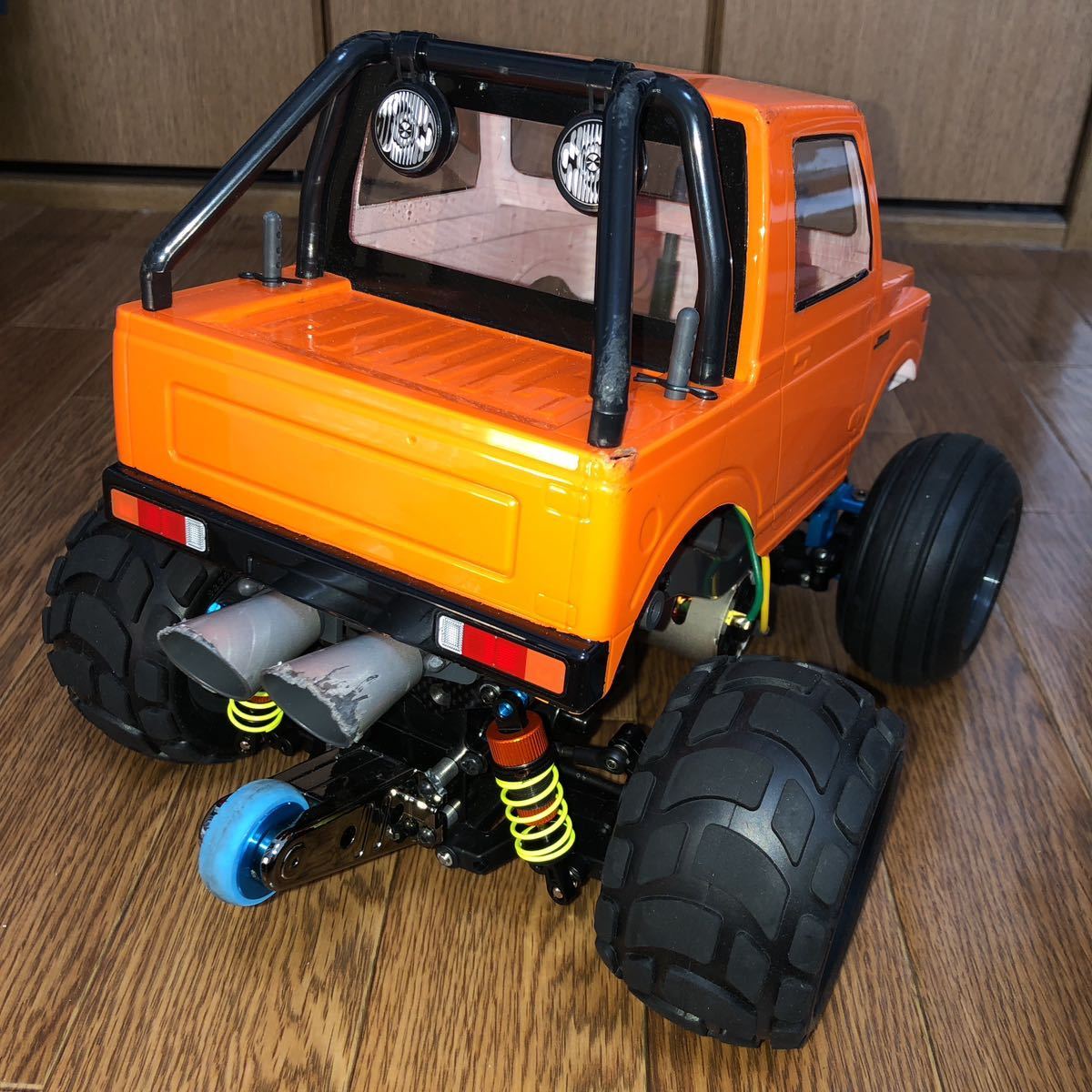 タミヤ WR-02CB ジムニー オプション付き プロポセット 中古 タミヤ WR02CB アンプ サーボ付き オプション多数 ジムニー