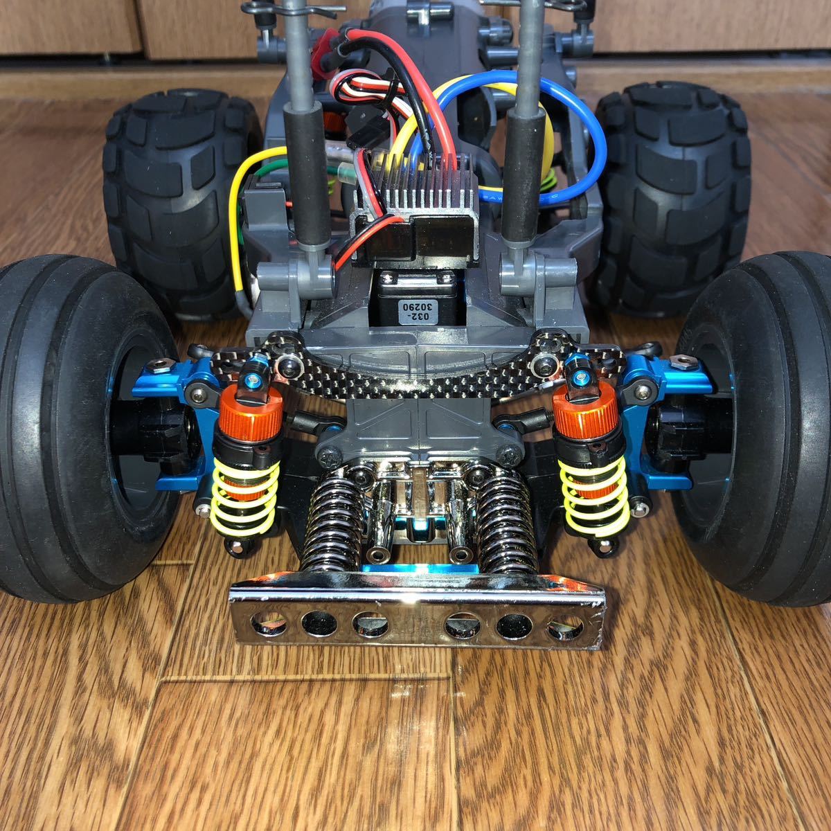 中古 タミヤ WR02CB アンプ サーボ付き オプション多数 ジムニー