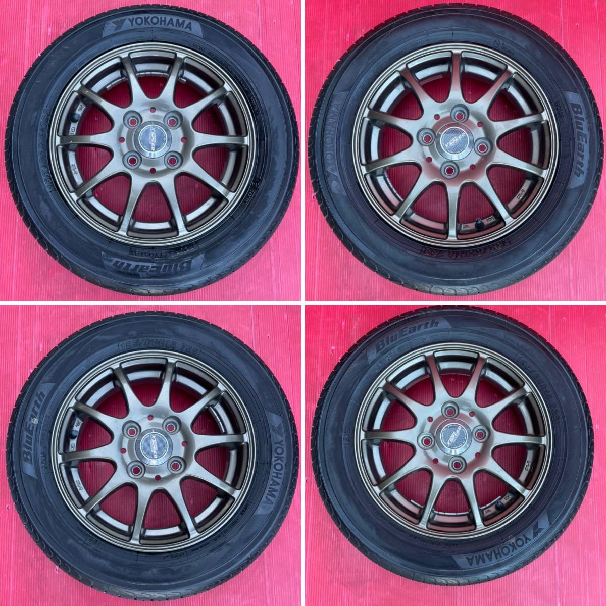 X CROSS SPEED クロススピード 13インチ アルミホイール PCD100-4H 4J  