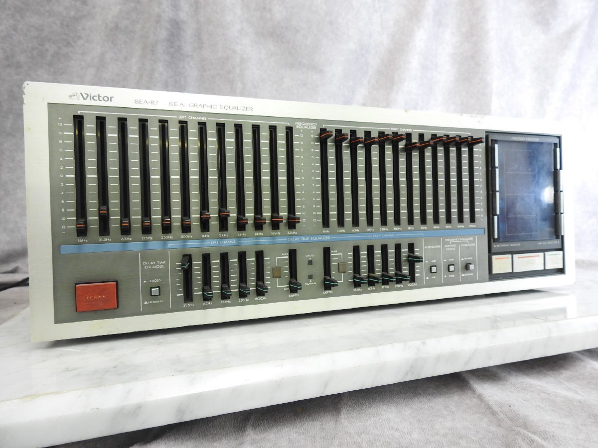 Victor ビクター SEA-R7 グラフィックイコライザー ジャンク(プロ用、業務用)｜売買されたオークション情報、yahooの商品情報を ...