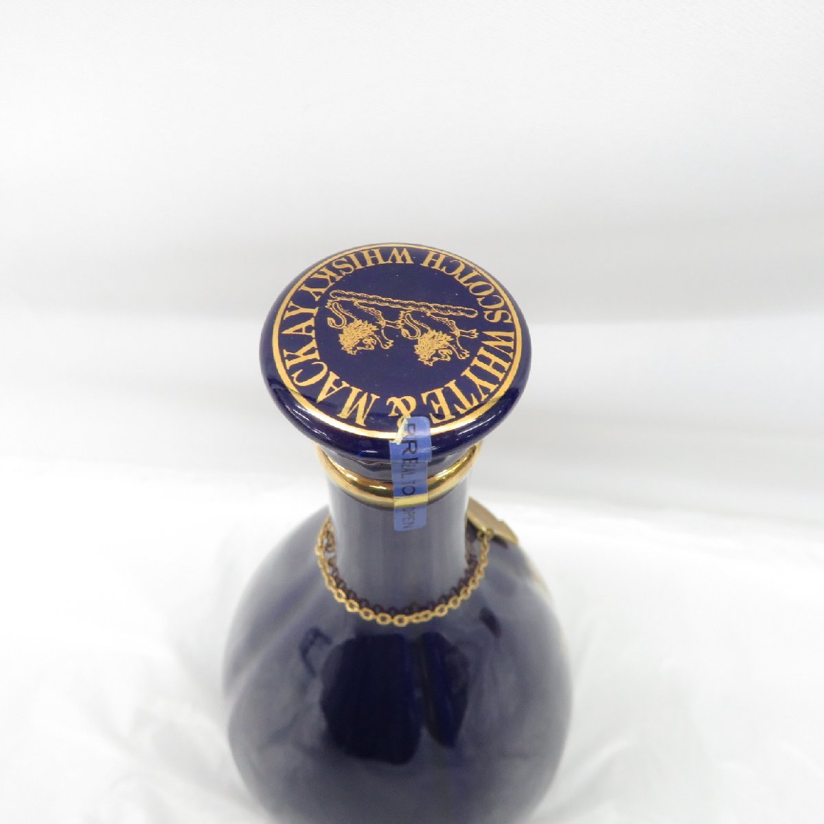 1円~ 【未開栓】Whyte & Mackay ホワイト＆マッカイ 30年 青 陶器