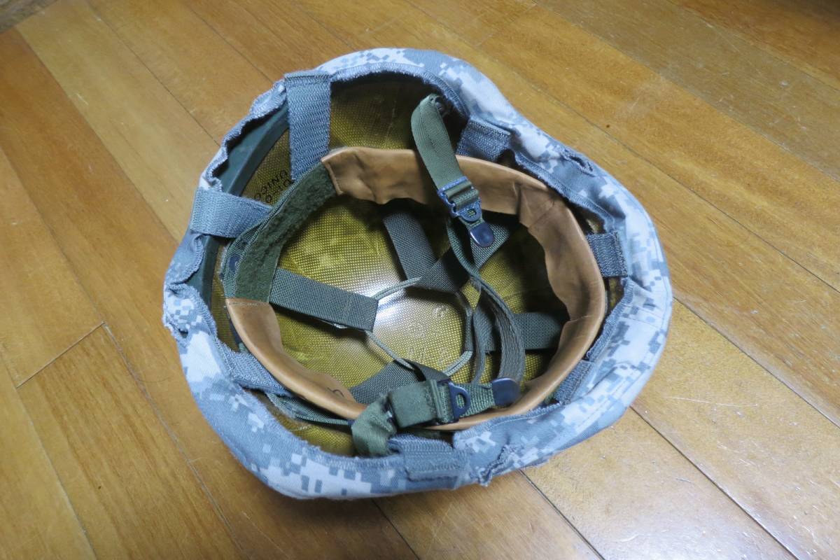 米軍放出品 海兵隊 PAGST フリッツヘルメット UNICOR製 M &SMALL
