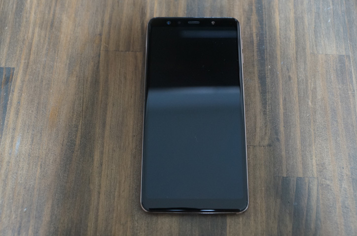 SIMフリー 楽天モバイル Galaxy A7 SM-A750C 超美品 ゴールド 送料185