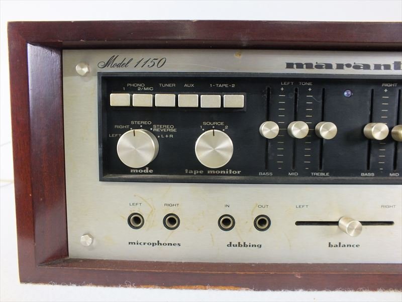 ♪ marantz マランツ model1150 アンプ 現状品 中古 221111T5382