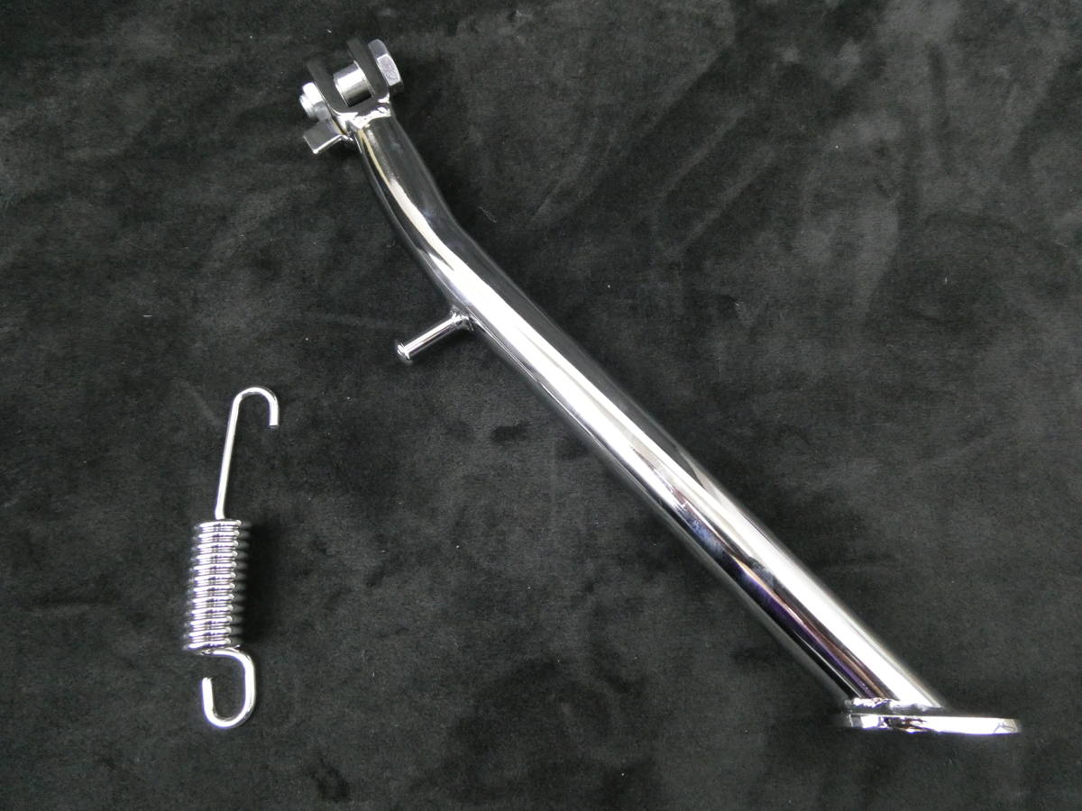  ゼファー&Chi; メッキ サイドスタンド ロング ２６ｃｍ/ゼファー400 スタンド サイスタ 外装 ケツ上げ ZR400C ZR400G レインボー社長(カワサキ用)｜売買されたオークション情報、yahooの商品情報を カワサキ用