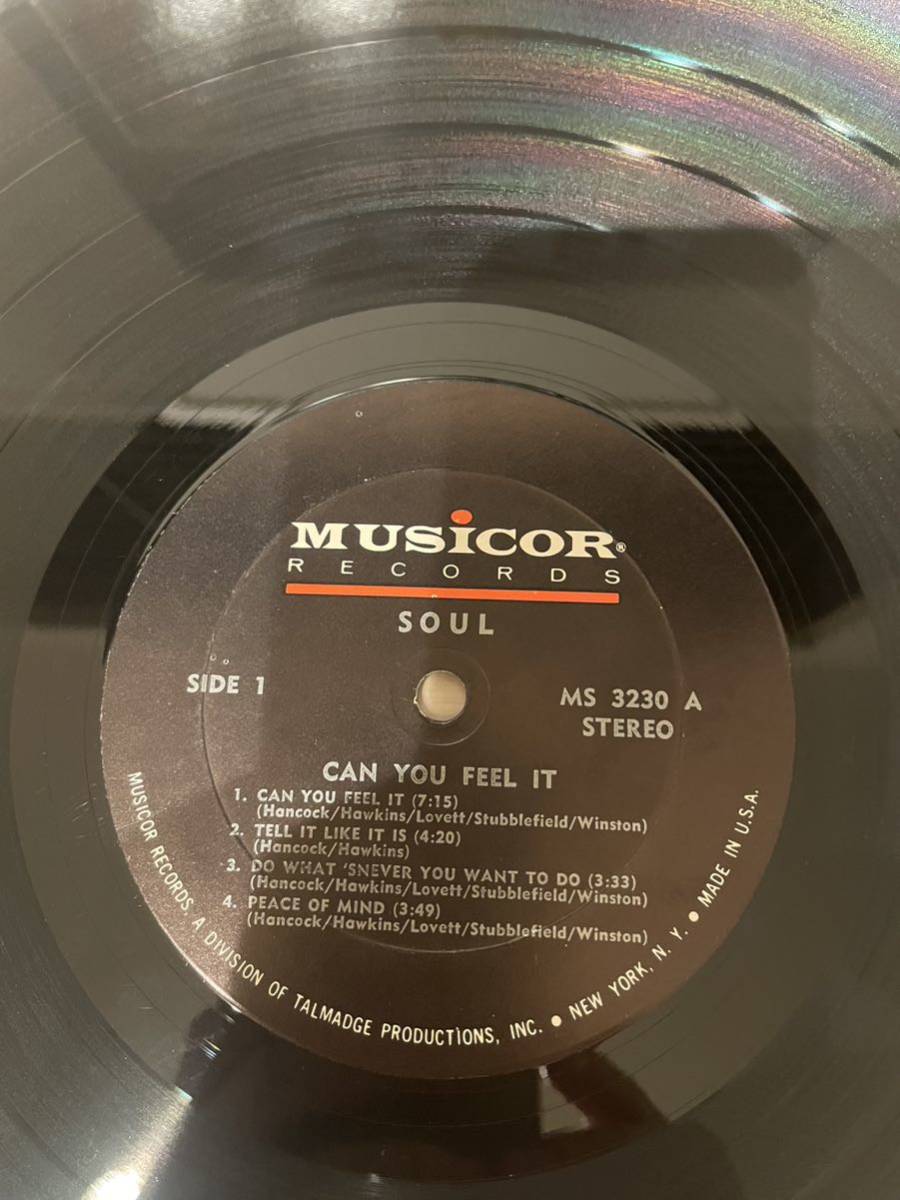 ⁄ Can You Feel S.O.U.L. It Musicor | (LP) WAXPEND RECORDS ⁄ It(LP