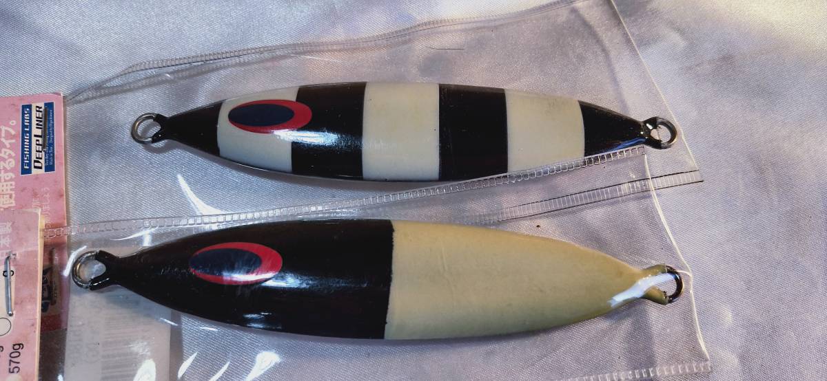 送料無料　DEEP LINER スロースキップ Vib　180g　グロー　ディープライナー　セット　まとめ　スローピッチ　メタルジグ