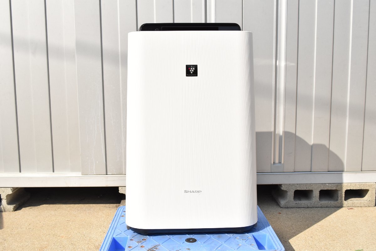 ▽SHARP シャープ 加湿空気清浄機 KC-H50 2018年製 □通電確認済 高
