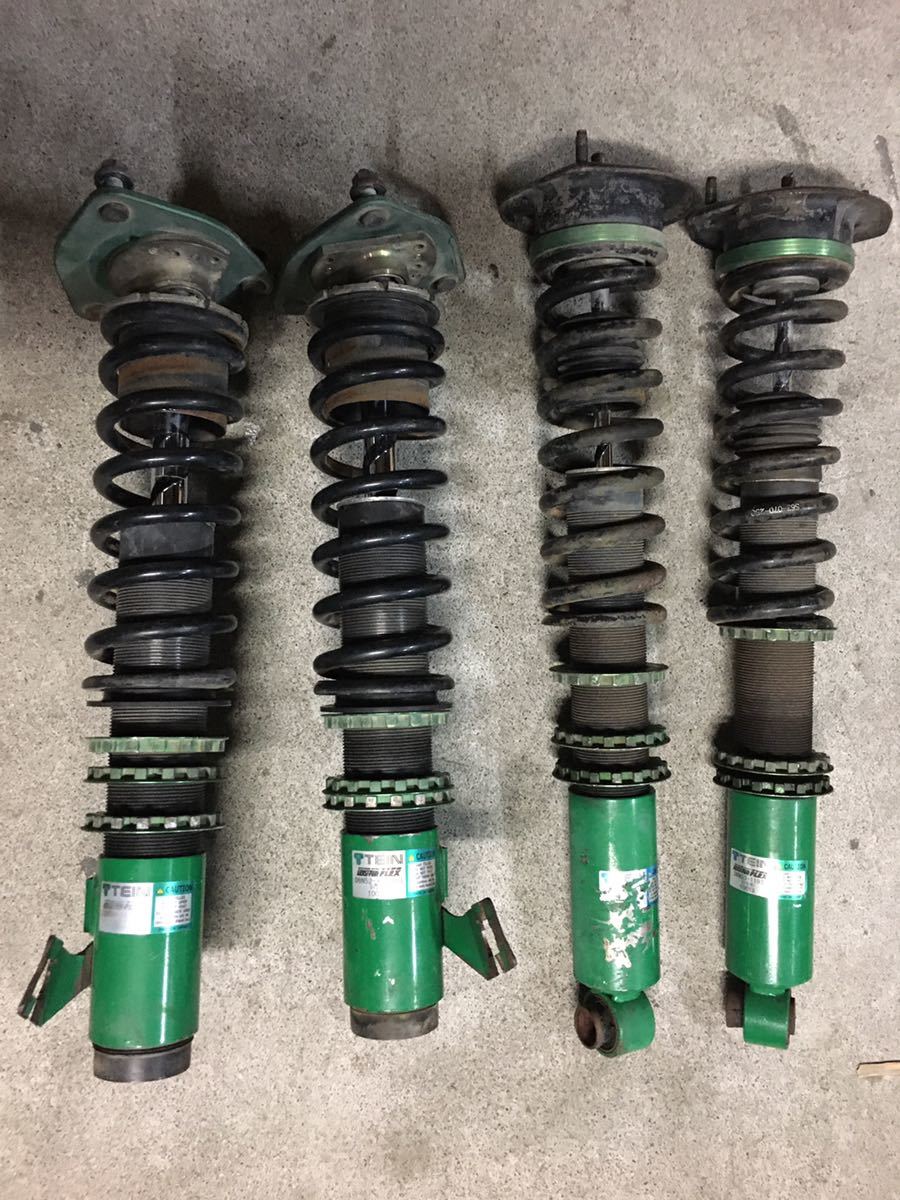 車高調 シルビア TEIN S14 テイン S15 ネジ式 フロントとリア FLEX
