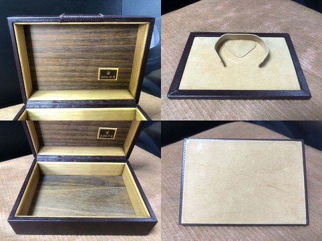 ロレックスデイデイト空箱稀少品ビンテージROLEX 純正金無垢用BOX