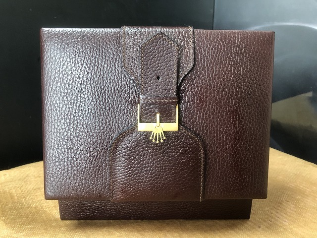 ロレックスデイデイト空箱稀少品ビンテージROLEX 純正金無垢用BOX