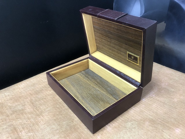 ロレックスデイデイト空箱稀少品ビンテージROLEX 純正金無垢用BOX