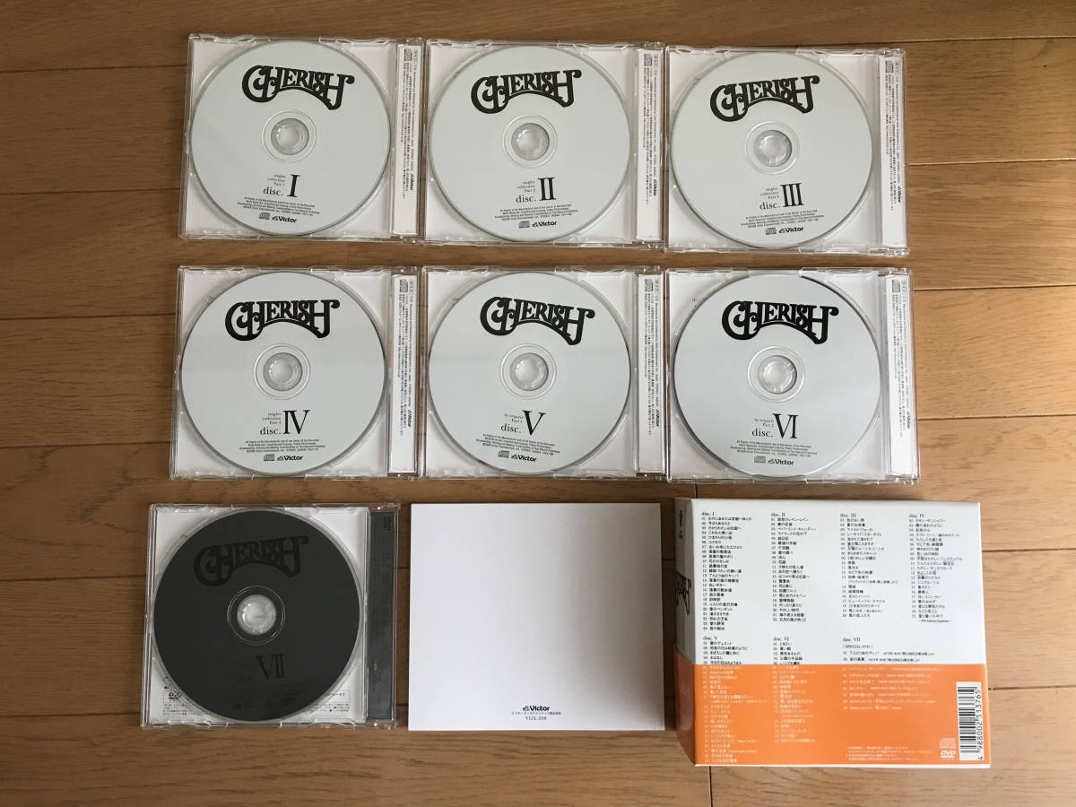 チェリッシュ BOX cherish 6CD+DVD CHERISH 帯付き美品 Amazon.co.jp