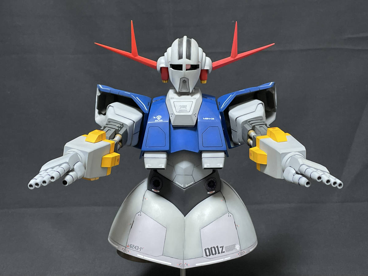 超美品！B-CLUB 1/100 MSN-02 ジオング ガレージキット B-CLUB ガレージキット 1/100 MSN-02 ジオング 改修・全塗装・完成品