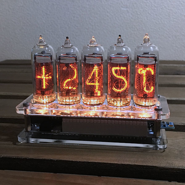 1台のみ ウクライナ製 IN-14 ニキシー管 thermo barometer 温度計 