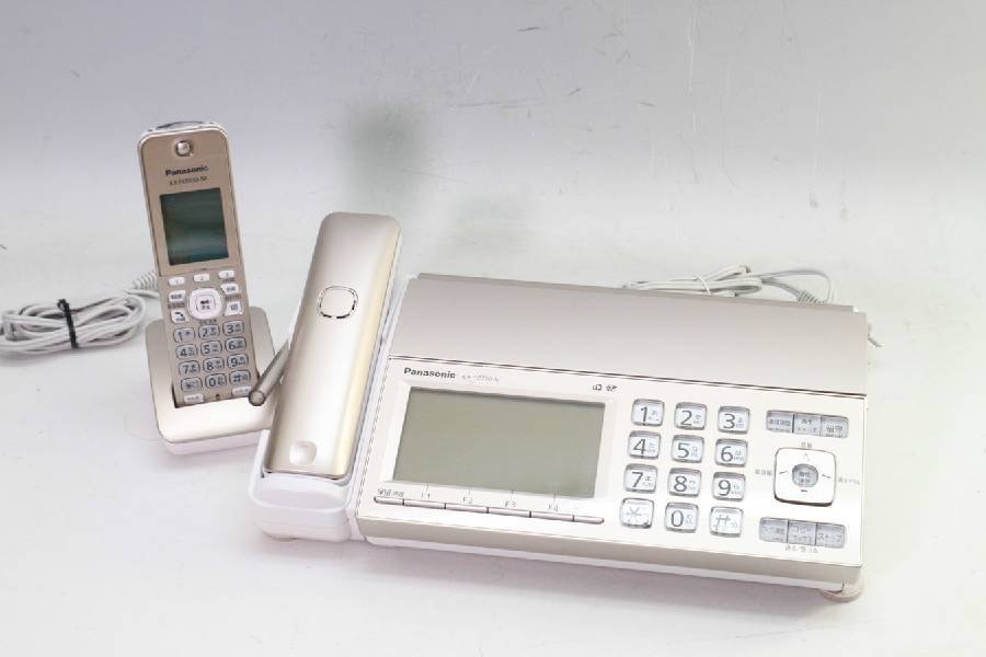 ☆Panasonic☆FAX/子機セット☆KX-PZ720 電話機◇479f16 パナソニック