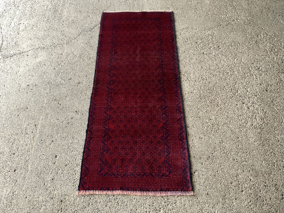  トライバルラグ 192&times;78cm アフガニスタン ヘラート アドラスカン産 絨毯 ラグ アンティーク家具 カーペット 02AOBRM221122020D(ラグ一般)｜売買されたオークション情報、yahooの商品情報をアー ラグ一般