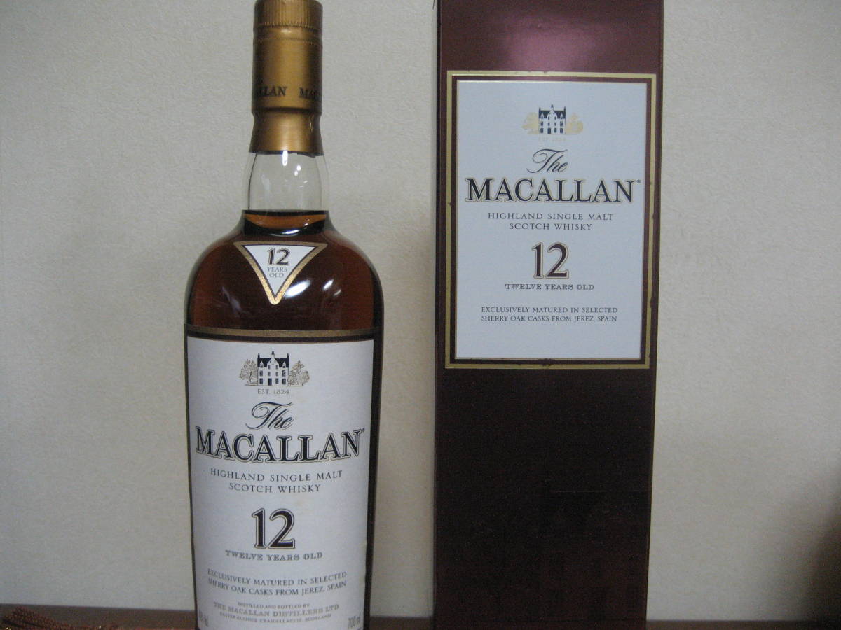 2026，新品 マッカラン 12年 旧ボトル 700ml 40% 未開栓 シェリーオーク カスク(ハイランド)｜売買されたオークション情報、yahooの商品情報をアーカイブ公開 - オークファン シングルモルト