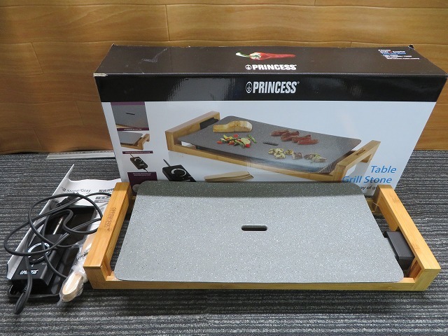 Princess Table Grill Stone Hot Plate TABLE GRILL : Large, Ceramic