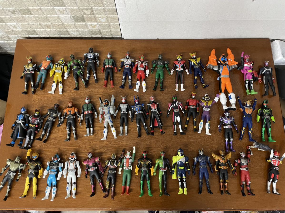 仮面ライダー ソフビ ソフトビニール 人形 フィギュア RHS ライダー  