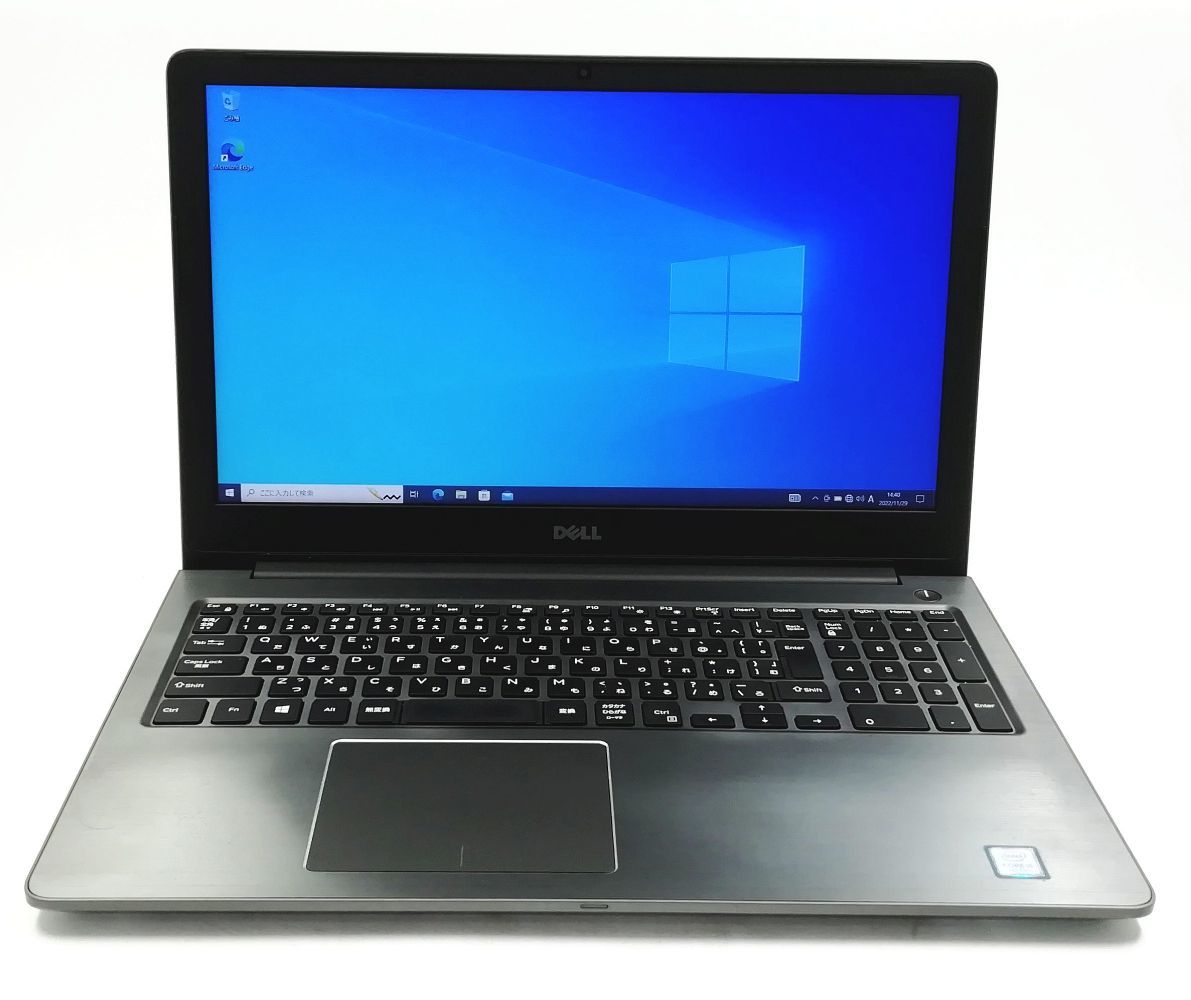 DELL Vostro P62F（15-5568）Core i5 7200U メモリ16GB 中古SSD M.2