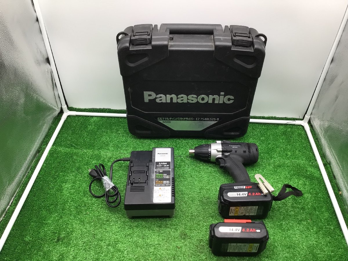 新作入荷，正規品 領収書発行可 Panasonicパナソニック 充電 マルチインパクトドライバー 14.4V ブラック EZ7548LS2S-B ITPD5Z6T9XVS(本体)｜売買されたオークション情報、yahooの商品情報をアーカイブ公開 - オークファン インパクトドライバ