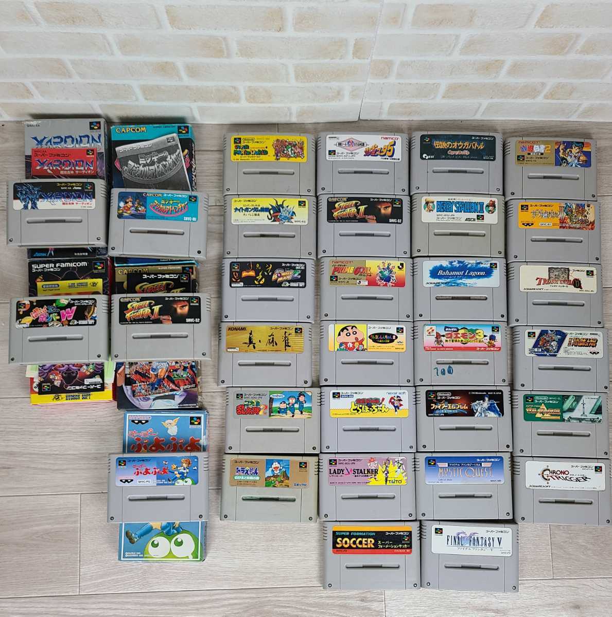 1円〜 NINTENDO/任天堂 スーパーファミコン FC/SFC カセット ソフト31 